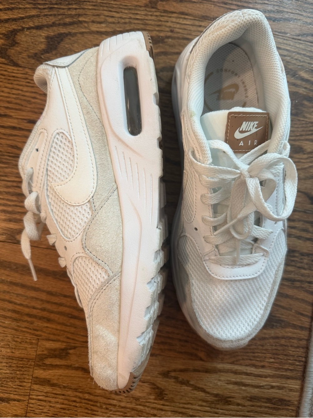 Nike Women’s Air Max SC - Light Gray with Cream Swoosh - Picture 6 of 10